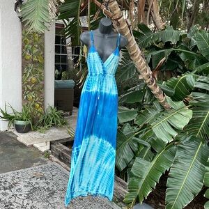 Boston proper tie-dye maxi dress